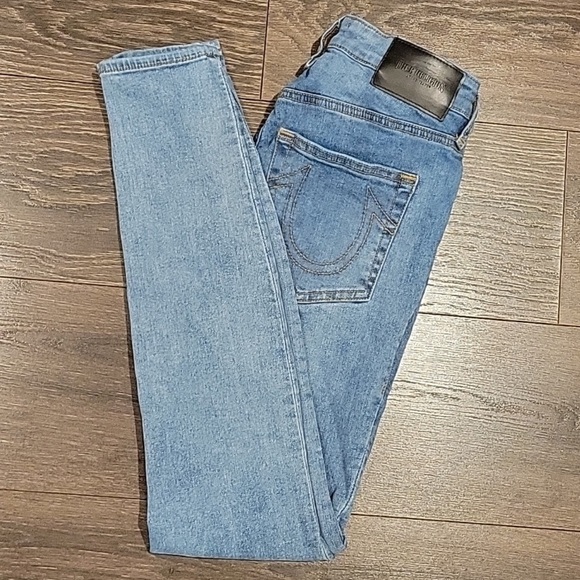 TRUE RELIGION HALLE HIGH RISE SKINNY JEANS
2 (26) - Picture 6 of 11